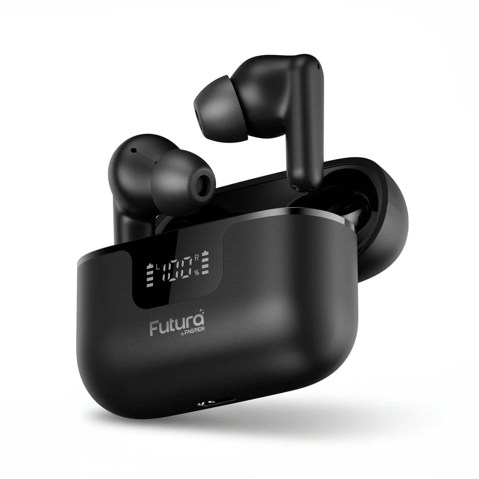 FASTER Futura AI-100 ANC Wireless Earbuds