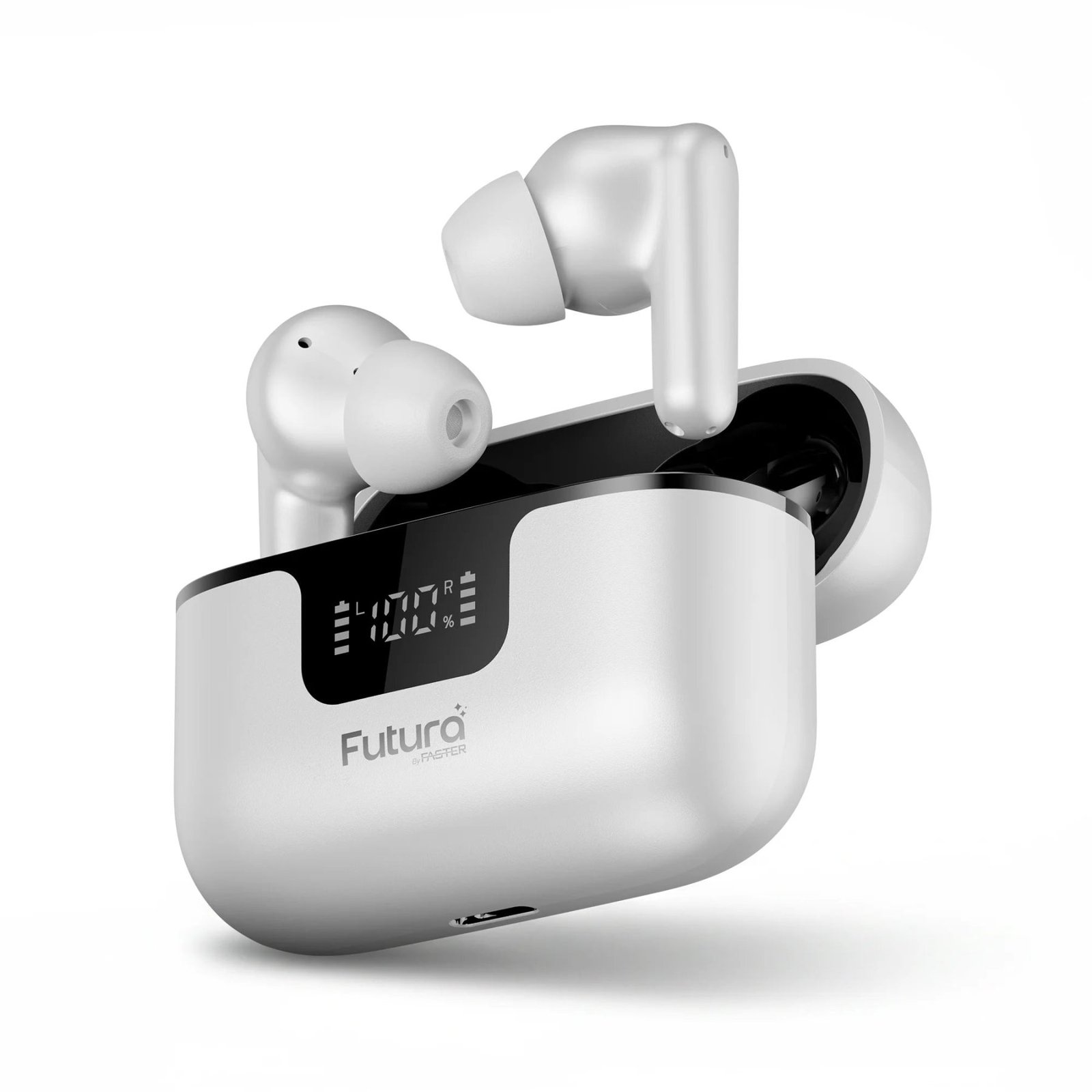 FASTER Futura AI-100 ANC Wireless Earbuds