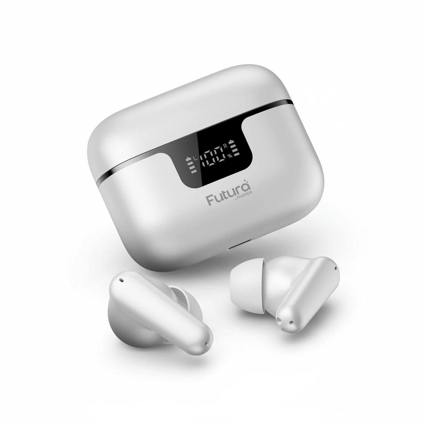 FASTER Futura AI-100 ANC Wireless Earbuds