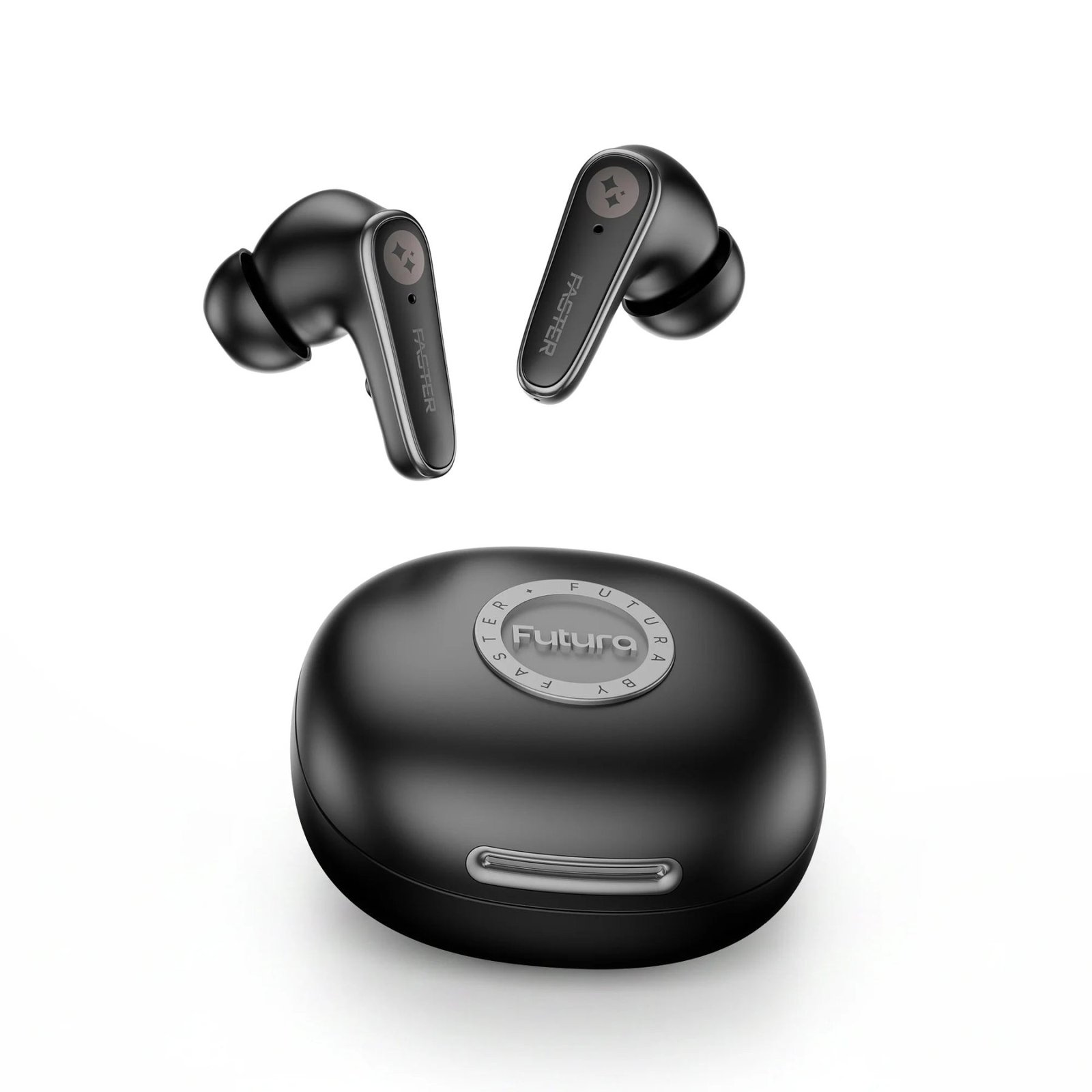 FASTER Futura AI-200 ANC ENC Wireless Earbuds - Black