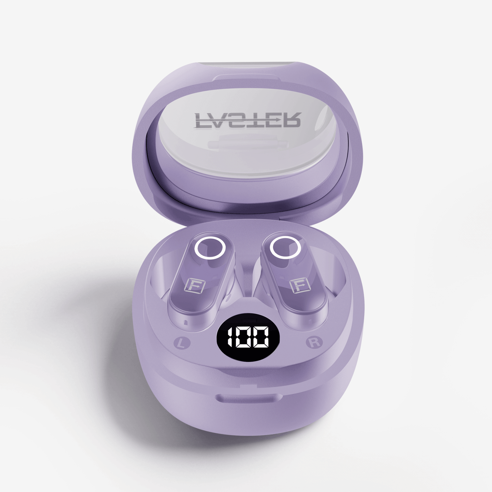 FASTER Mystic FBT-260 Wireless Earbuds - Purple