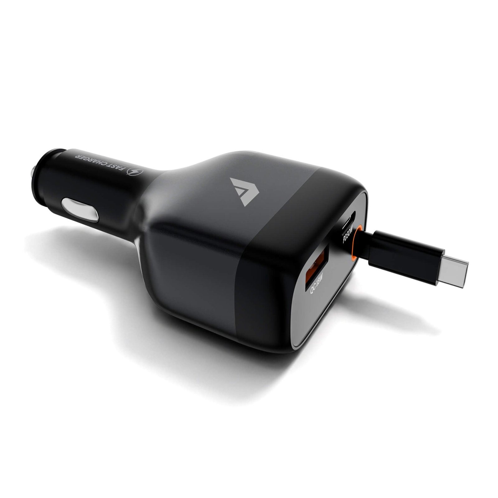 FASTER Power Torque Snap FCS-10 Car Charger - Black