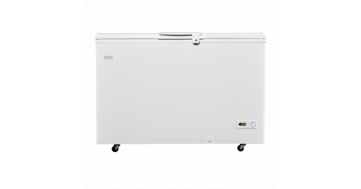 Haier HDF-405 INV/IG Deep Freezer — 405 Litres - White