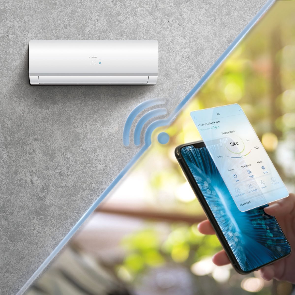 Haier HSU-13HFAB White air conditioner available in Pakistan at ZippKart