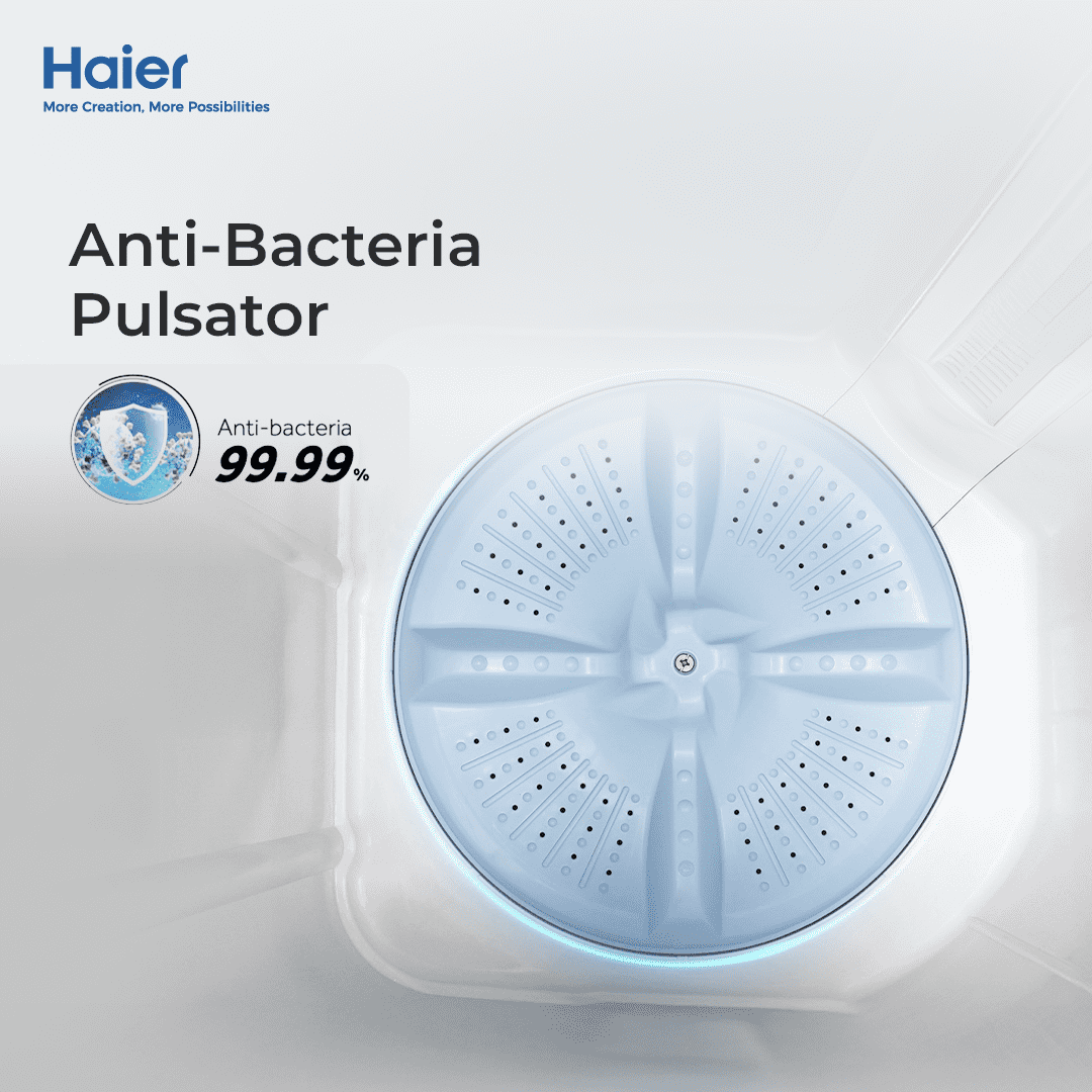 Haier HWM 150-316S6 washing machine available in Pakistan at ZippKart