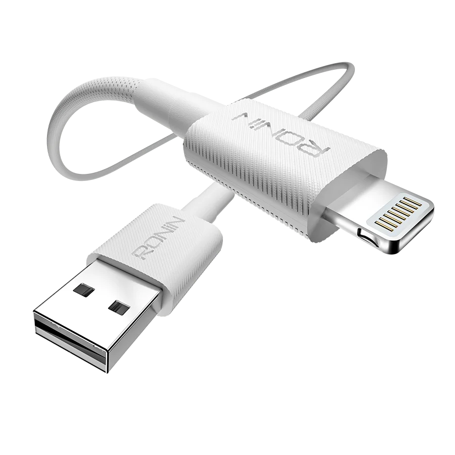 Ronin Ace R-2035 Cable — iPhone (Lightning) — genuine RONIN charging cable available in Pakistan at ZippKart