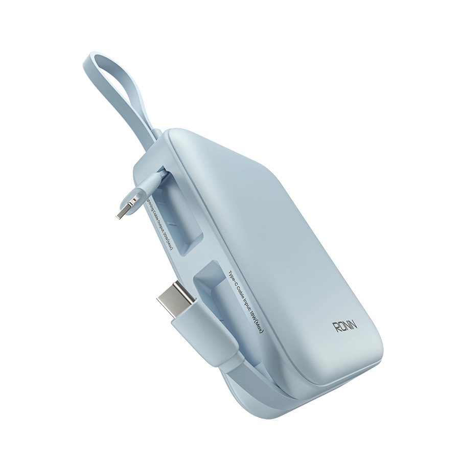 Ronin Aqua R-4070 Power Bank — 20000mAh — genuine RONIN power bank available in Pakistan at ZippKart
