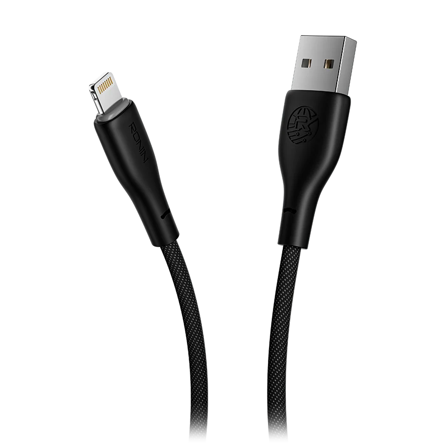 Ronin Bolt R-2070 Cable — iPhone (Lightning) — genuine RONIN charging cable available in Pakistan at ZippKart