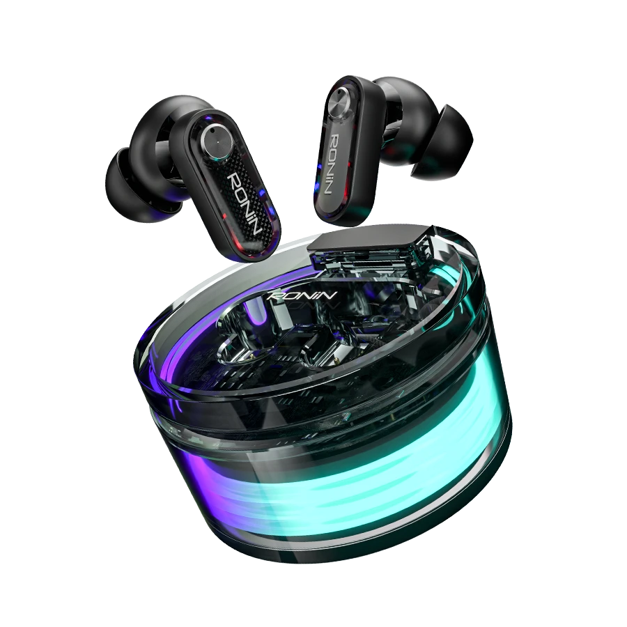 Ronin Clutch Pro R-7165 Wireless Earbuds — genuine RONIN wireless earbuds available in Pakistan at ZippKart