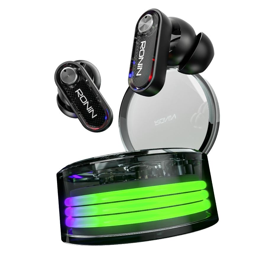 Ronin Clutch Pro R-7165 Wireless Earbuds — genuine RONIN wireless earbuds available in Pakistan at ZippKart