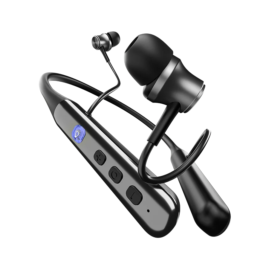 Ronin Cord R-3510 Wireless Neckband — genuine RONIN wireless neckband available in Pakistan at ZippKart