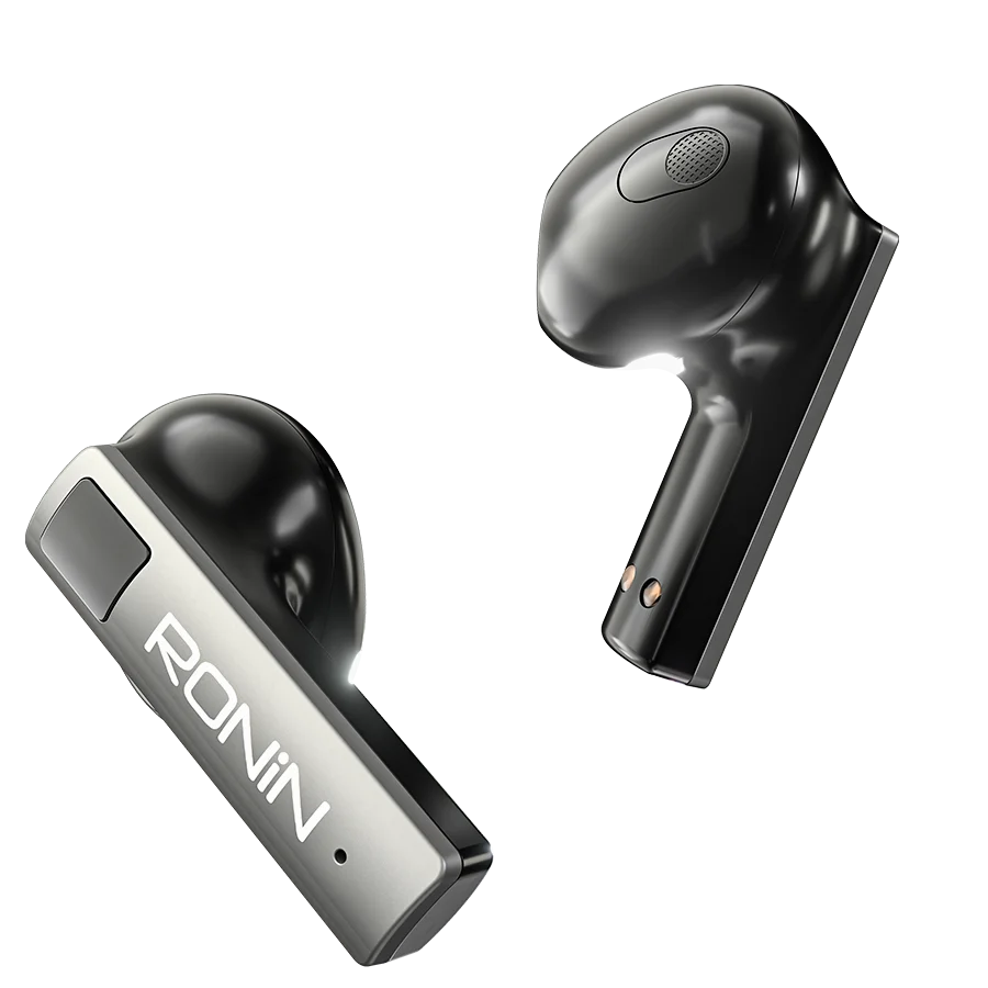 Ronin Dominator R-7035 Wireless Earbuds — genuine RONIN wireless earbuds available in Pakistan at ZippKart