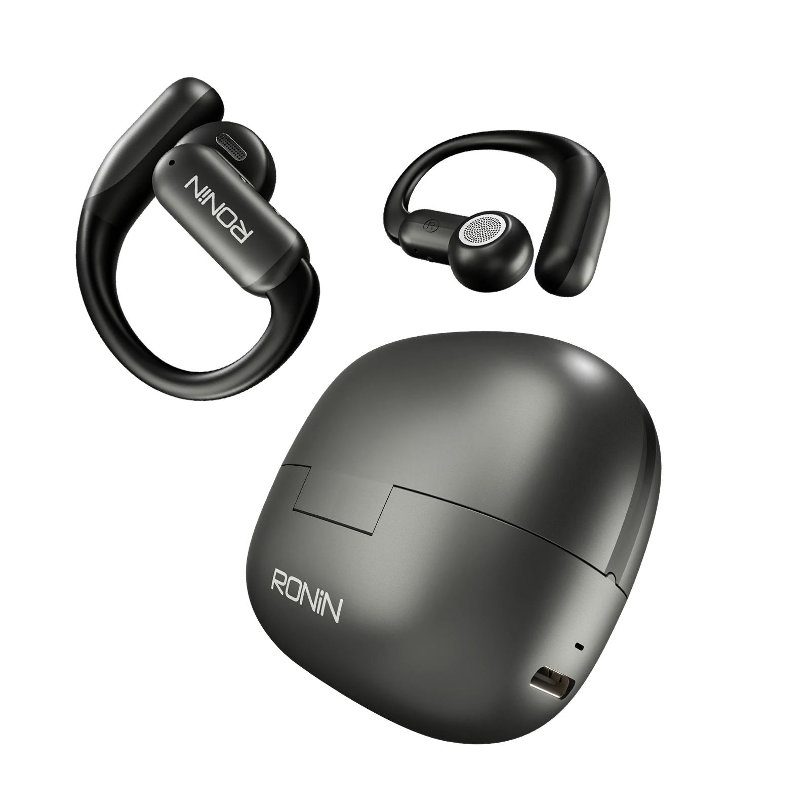 Ronin Ear Flip R-7150 Wireless Earbuds — genuine RONIN wireless earbuds available in Pakistan at ZippKart