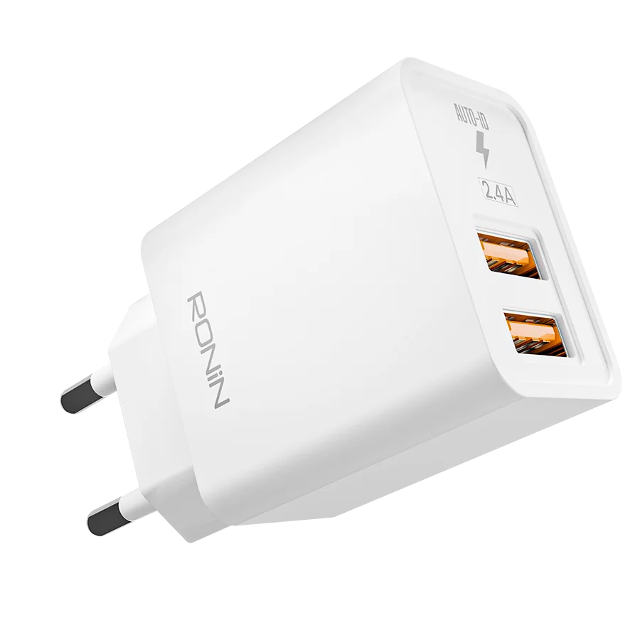 Ronin Encore R-615 Charger — iPhone (Lightning) — genuine RONIN wall charger available in Pakistan at ZippKart