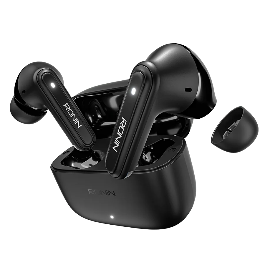 Ronin Evolve R-7115 Wireless Earbuds — genuine RONIN wireless earbuds available in Pakistan at ZippKart