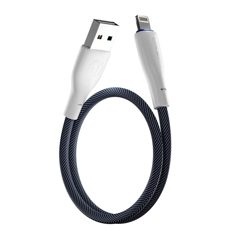 Ronin Flexin Mini R-2055 Cable — Android (Micro USB) — genuine RONIN charging cable available in Pakistan at ZippKart