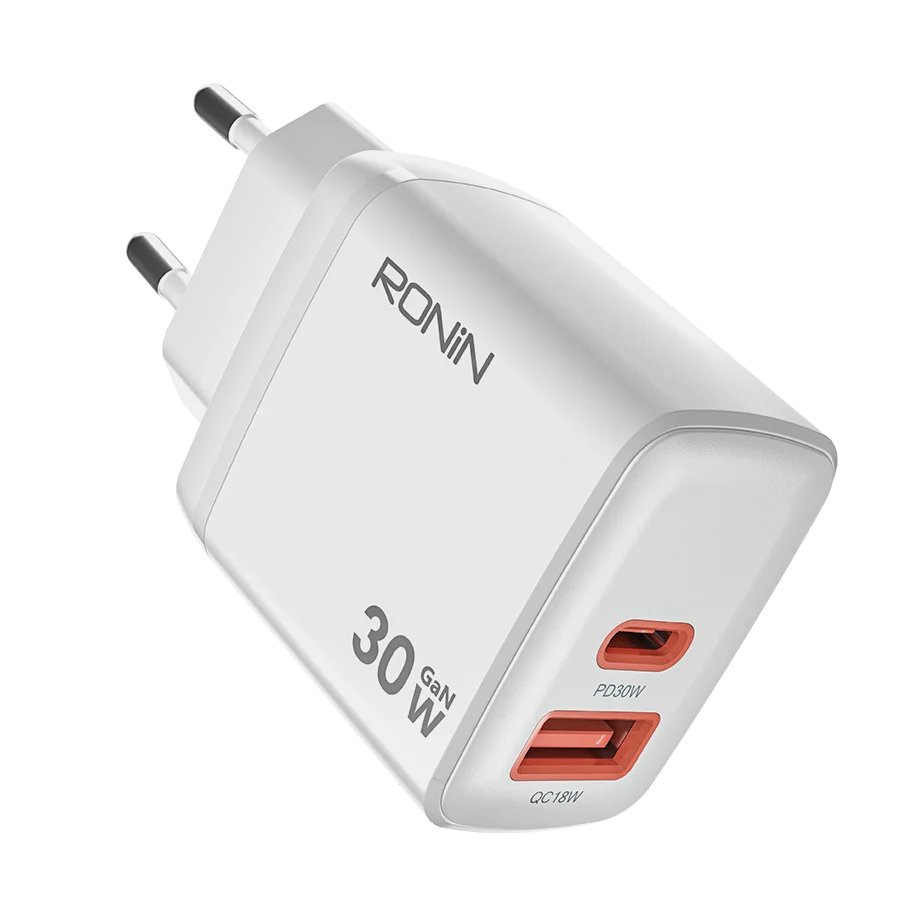 Ronin Flux R-6030 Charger — genuine RONIN wall charger available in Pakistan at ZippKart