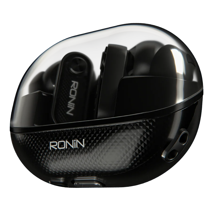Ronin Glaze R-7145 Wireless Earbuds — genuine RONIN wireless earbuds available in Pakistan at ZippKart