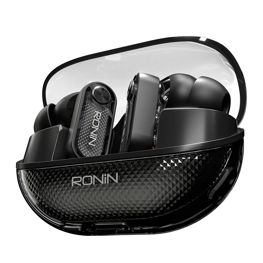 Ronin Glaze R-7145 Wireless Earbuds — genuine RONIN wireless earbuds available in Pakistan at ZippKart
