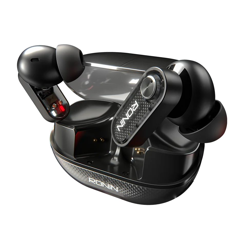 Ronin Glaze R-7145 Wireless Earbuds — genuine RONIN wireless earbuds available in Pakistan at ZippKart
