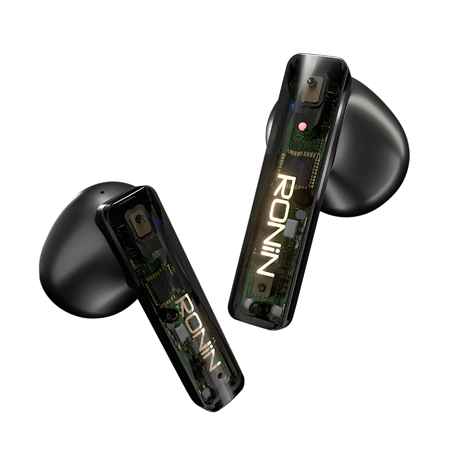 Ronin Iron Edge R-7090 Wireless Earbuds — genuine RONIN wireless earbuds available in Pakistan at ZippKart