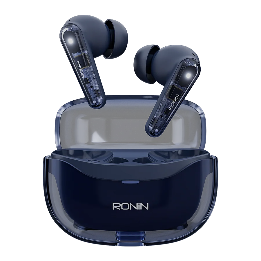 Ronin Lucid R-7135 Wireless Earbuds — genuine RONIN wireless earbuds available in Pakistan at ZippKart