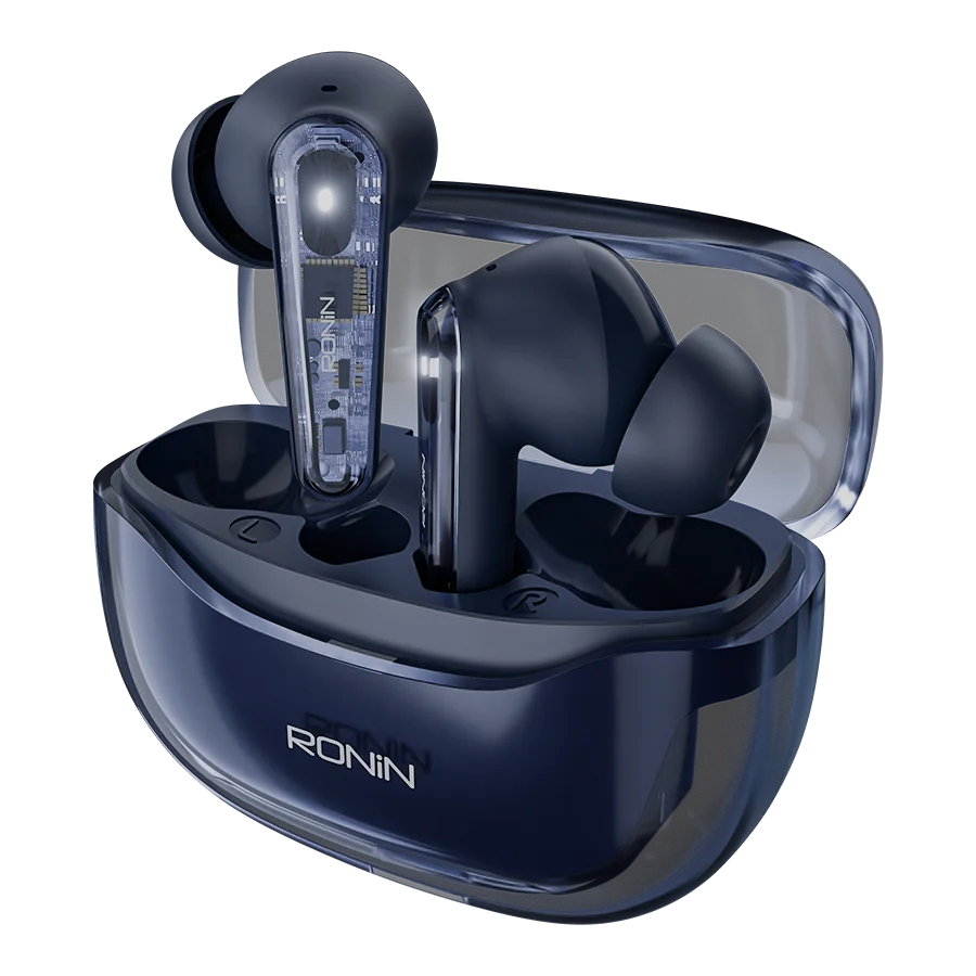 Ronin Lucid R-7135 Wireless Earbuds — genuine RONIN wireless earbuds available in Pakistan at ZippKart