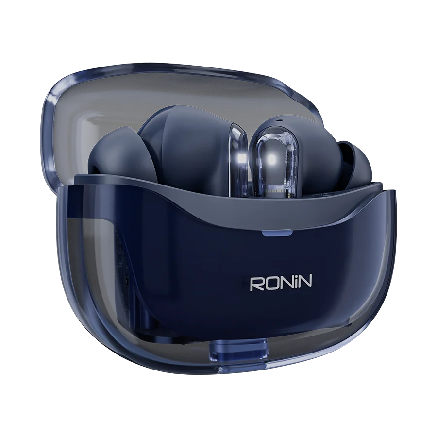 Ronin Lucid R-7135 Wireless Earbuds - Blue