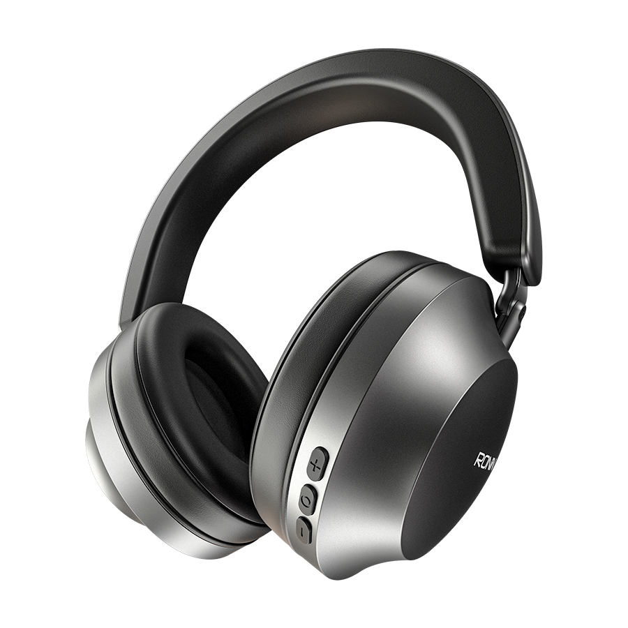 Ronin Magnus R-1520 Wireless Headphones - Black