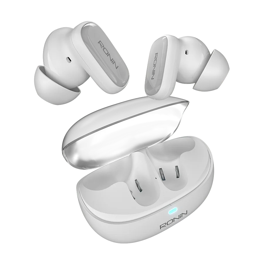 Ronin Mist Pro R-7125 Wireless Earbuds — genuine RONIN wireless earbuds available in Pakistan at ZippKart