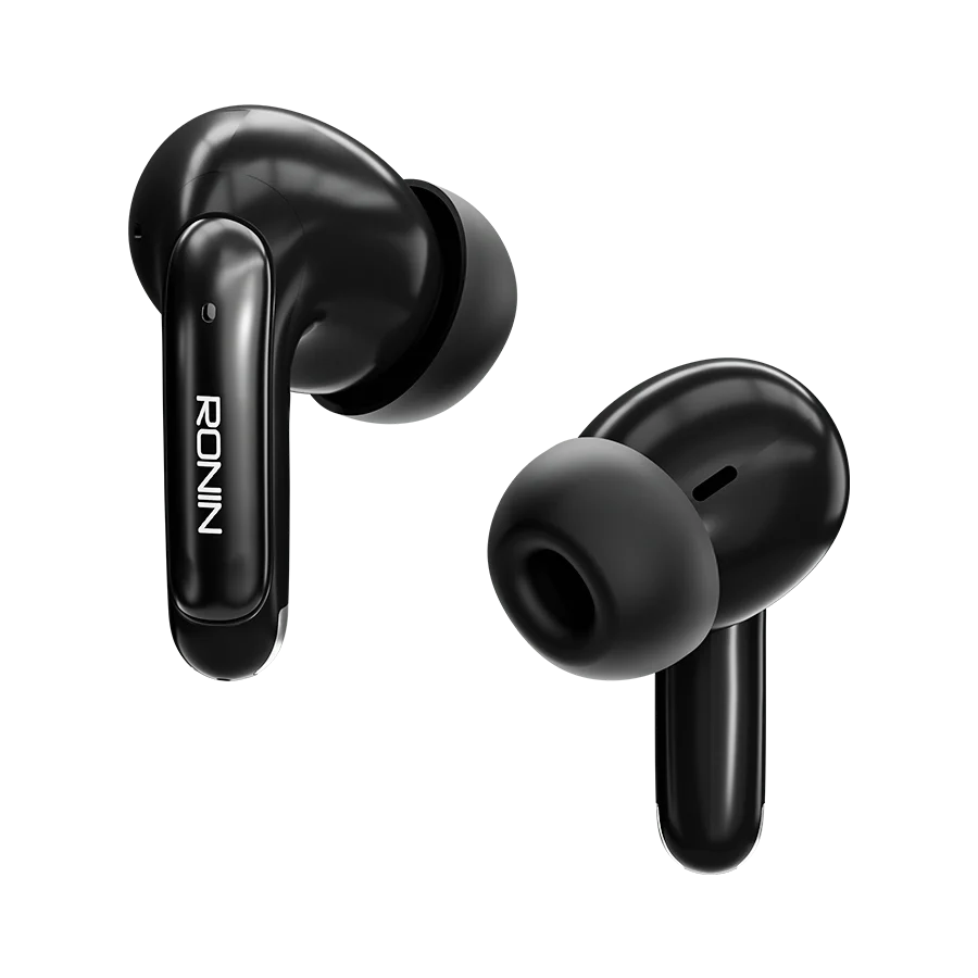 Ronin Mystique R-7010 Wireless Earbuds — genuine RONIN wireless earbuds available in Pakistan at ZippKart