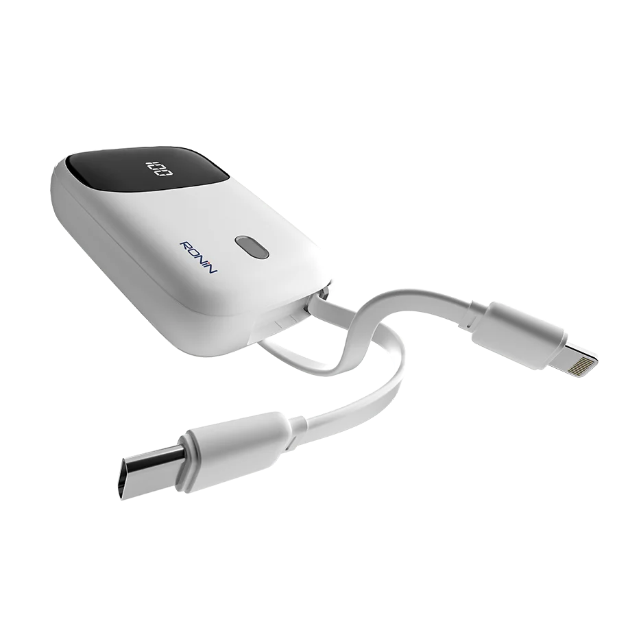 Ronin Neutron R-4030 Power Bank — Mini, 10000mAh — genuine RONIN power bank available in Pakistan at ZippKart