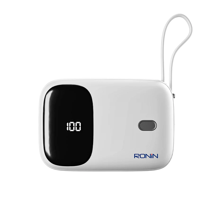 Ronin Neutron R-4030 Power Bank — Mini, 10000mAh — genuine RONIN power bank available in Pakistan at ZippKart