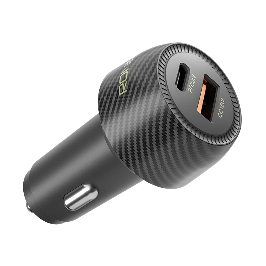 Ronin Nos R-2505 Car Charger - Black