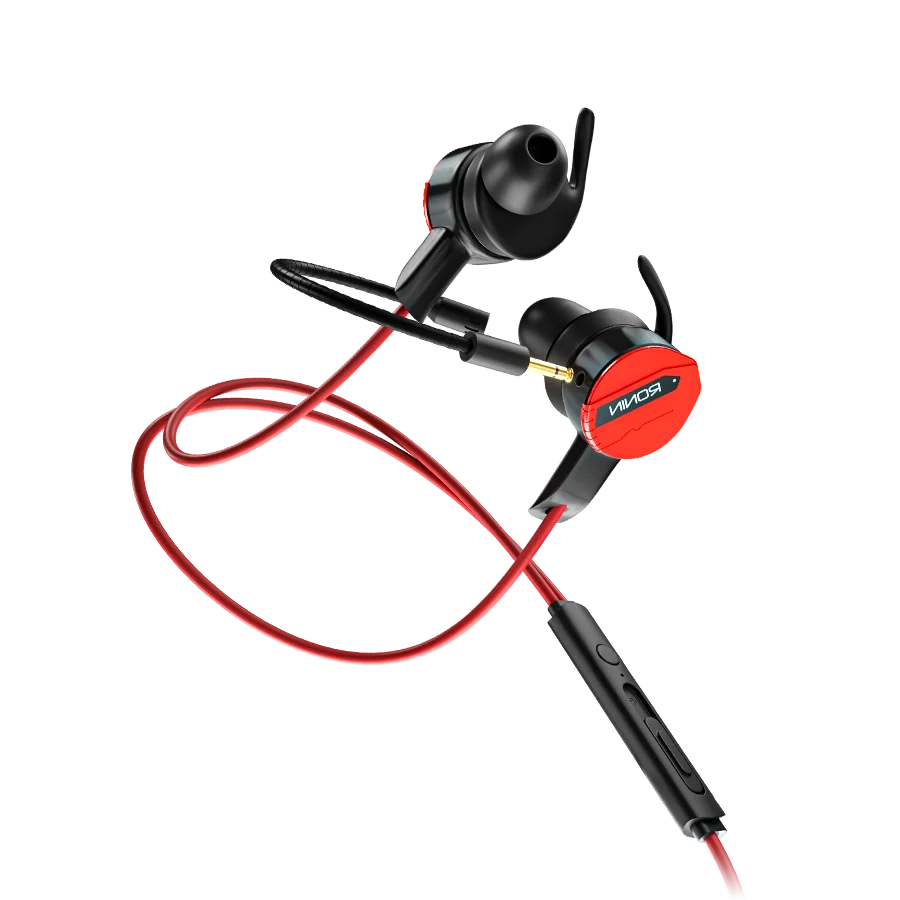 Ronin R-007 Gamerz Handsfree — 3.5mm AUX — genuine RONIN wired handsfree available in Pakistan at ZippKart