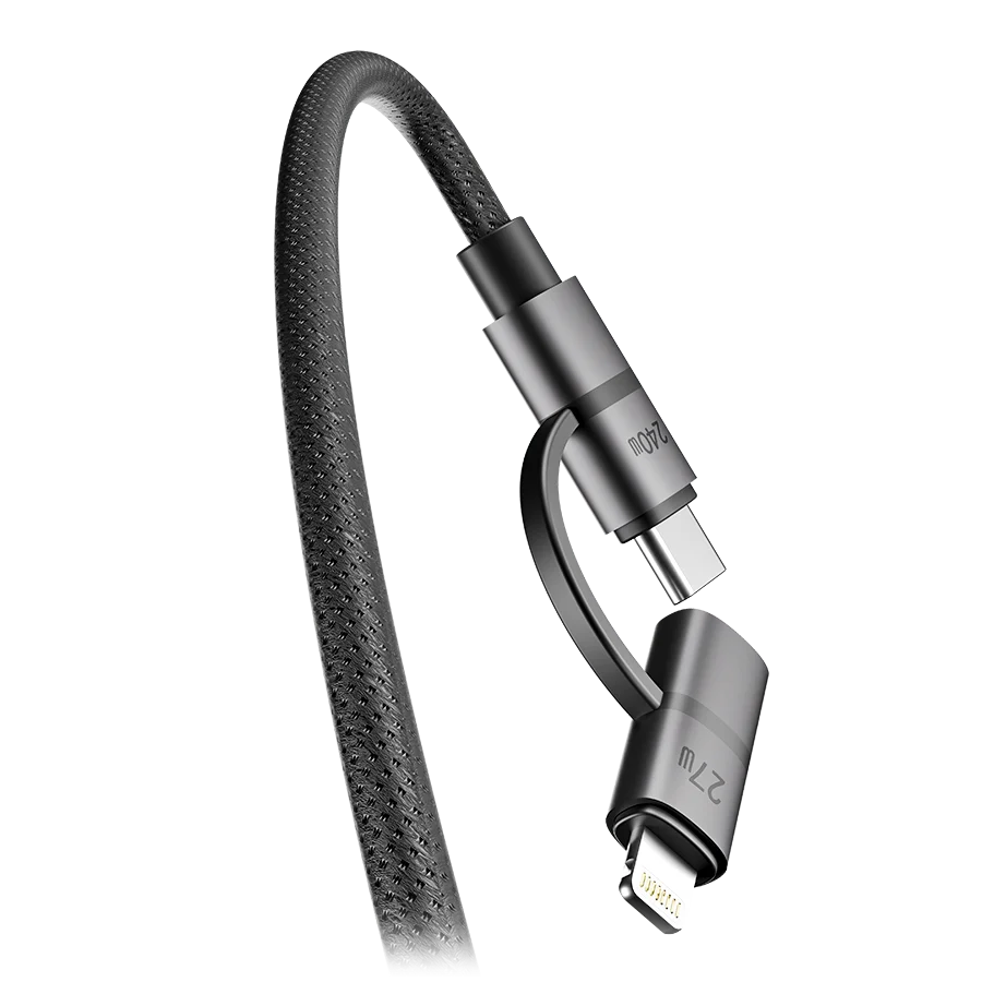 Ronin R-2020 Cable — 2-in-1 — genuine RONIN charging cable available in Pakistan at ZippKart