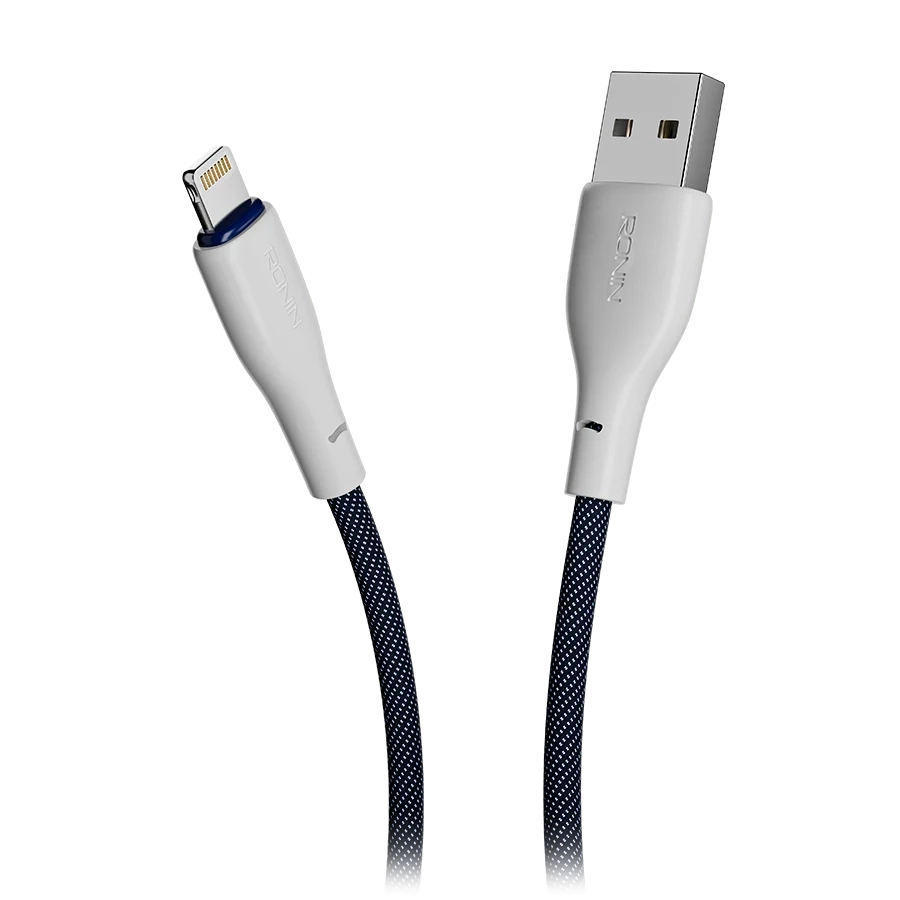 Ronin R-2025 Cable — iPhone (Lightning) — genuine RONIN charging cable available in Pakistan at ZippKart