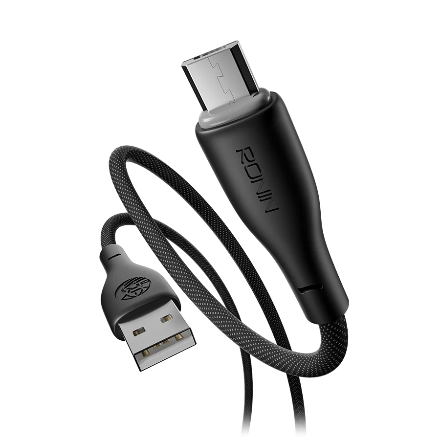 Ronin R-2030 Cable — Android (Micro USB) — genuine RONIN charging cable available in Pakistan at ZippKart