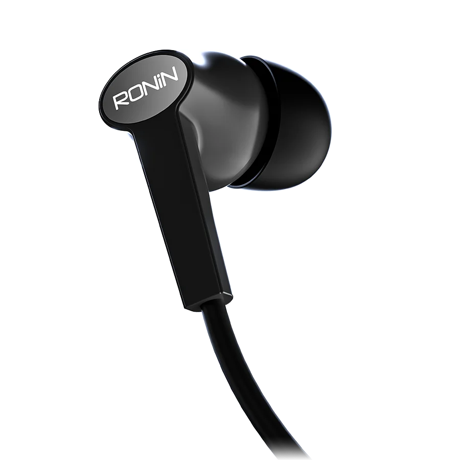 Ronin R-29 Handsfree — 3.5mm AUX — genuine RONIN wired handsfree available in Pakistan at ZippKart