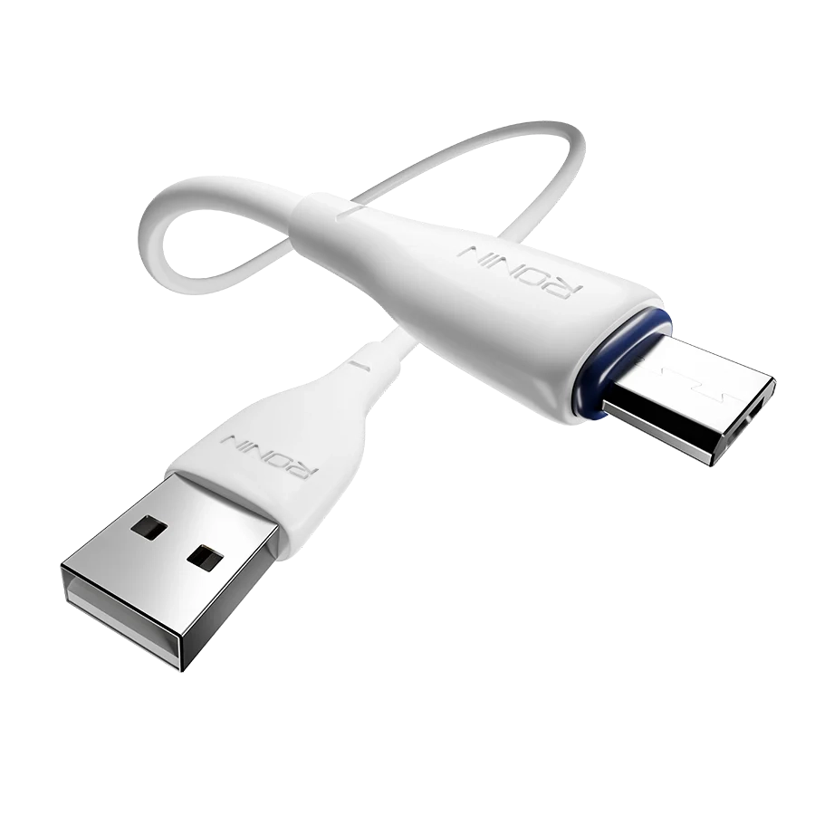 Ronin R-340 Cable — Android (Micro USB) — genuine RONIN charging cable available in Pakistan at ZippKart