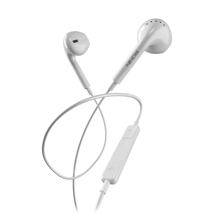 Ronin R-825 Handsfree — iPhone — genuine RONIN wired handsfree available in Pakistan at ZippKart