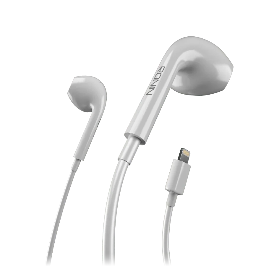 Ronin R-825 Handsfree — iPhone — genuine RONIN wired handsfree available in Pakistan at ZippKart