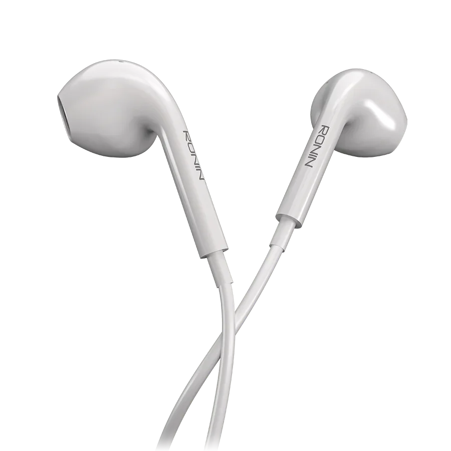 Ronin R-825 Handsfree — iPhone — genuine RONIN wired handsfree available in Pakistan at ZippKart
