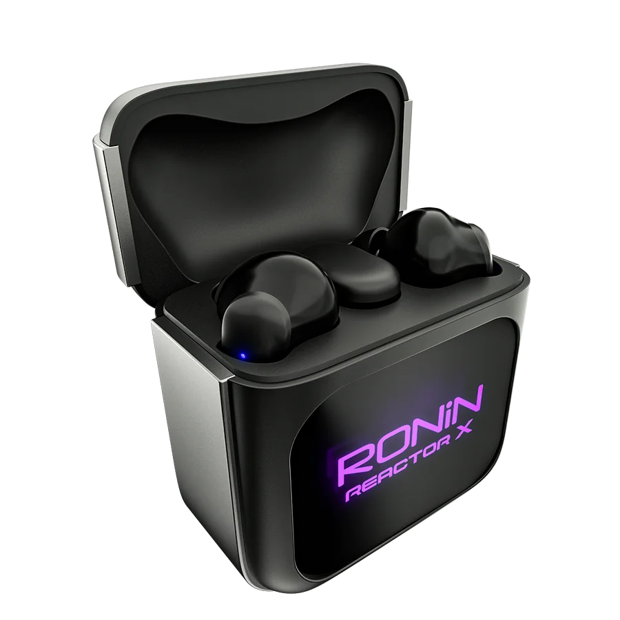 Ronin Reactor X R-7095 Wireless Earbuds — genuine RONIN wireless earbuds available in Pakistan at ZippKart