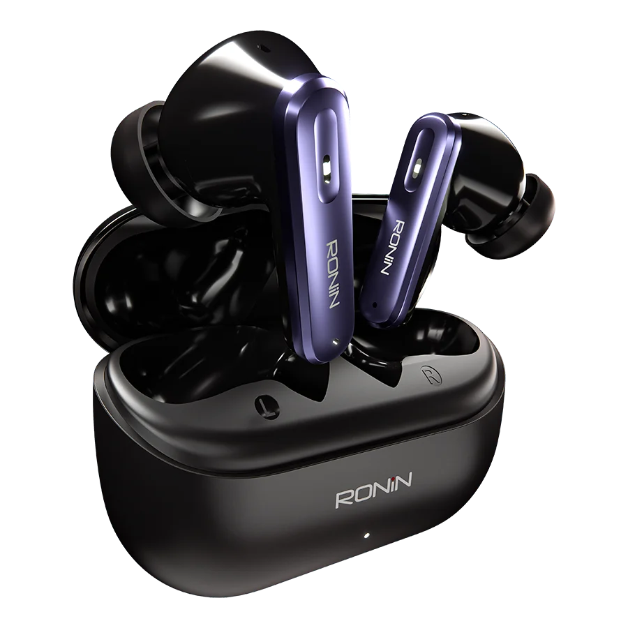 Ronin Vesper R-7075 Wireless Earbuds — genuine RONIN wireless earbuds available in Pakistan at ZippKart
