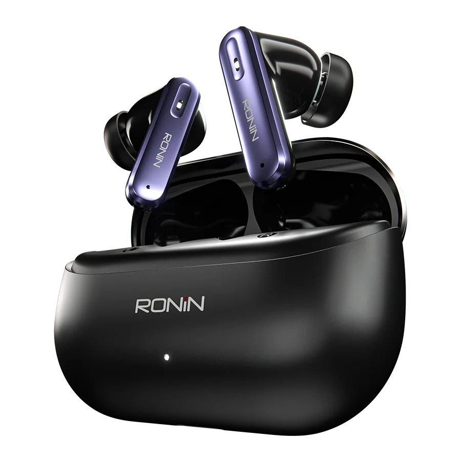 Ronin Vesper R-7075 Wireless Earbuds — genuine RONIN wireless earbuds available in Pakistan at ZippKart