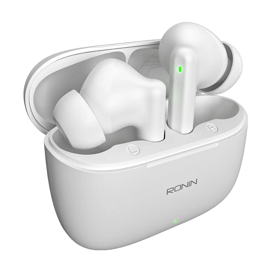 Ronin Vivid R-740 Wireless Earbuds - White