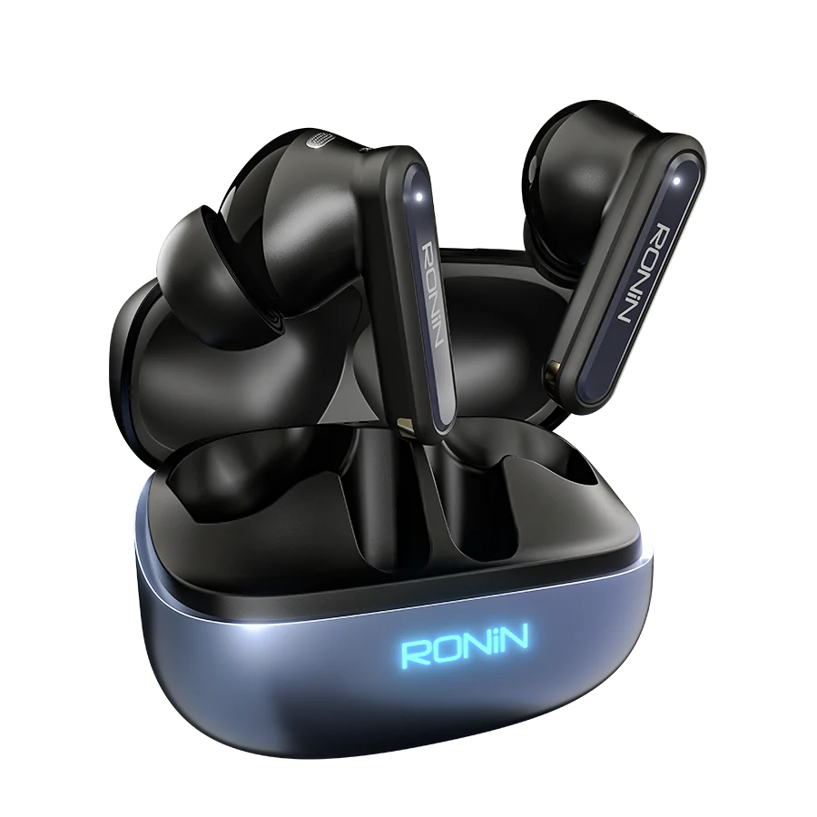 Ronin VOX R-7085 Wireless Earbuds — genuine RONIN wireless earbuds available in Pakistan at ZippKart