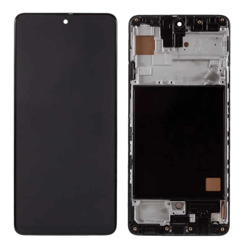 Samsung Galaxy A51 LCD Panel with Frame